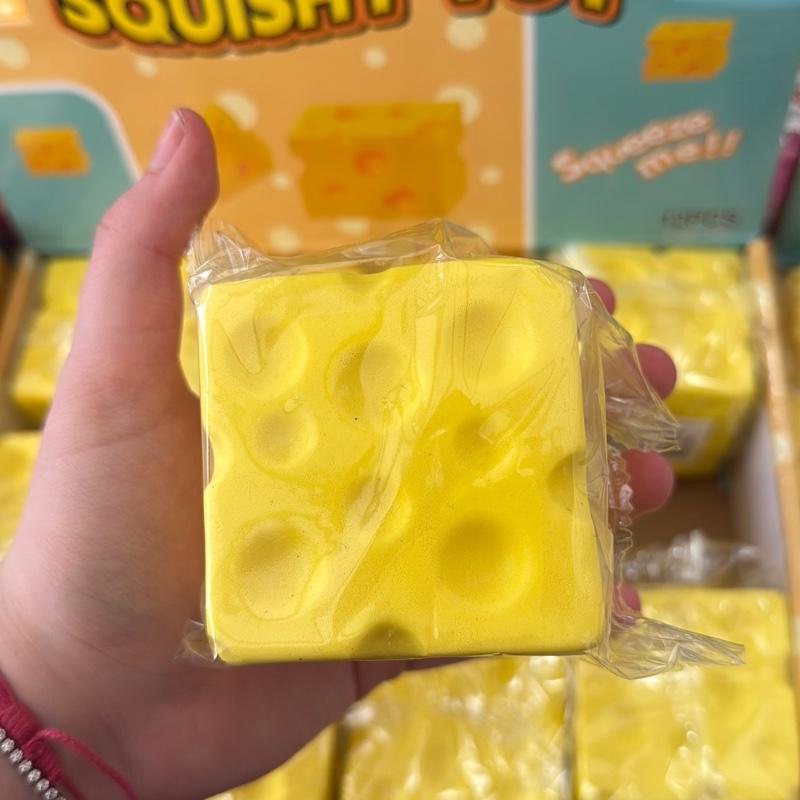 Small cheese squishy - slow ride foam squishy