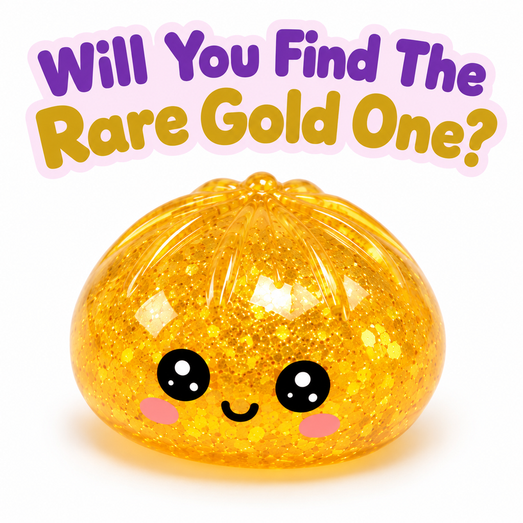Glitter Mystery Dumpling Squishy