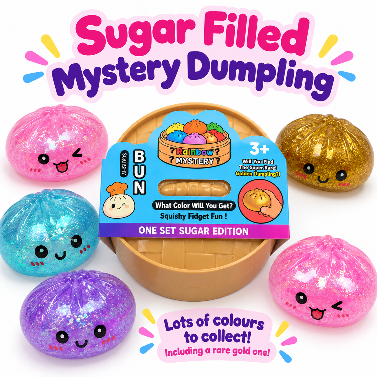 Sugar Filled Mystery Dumpling Squishy