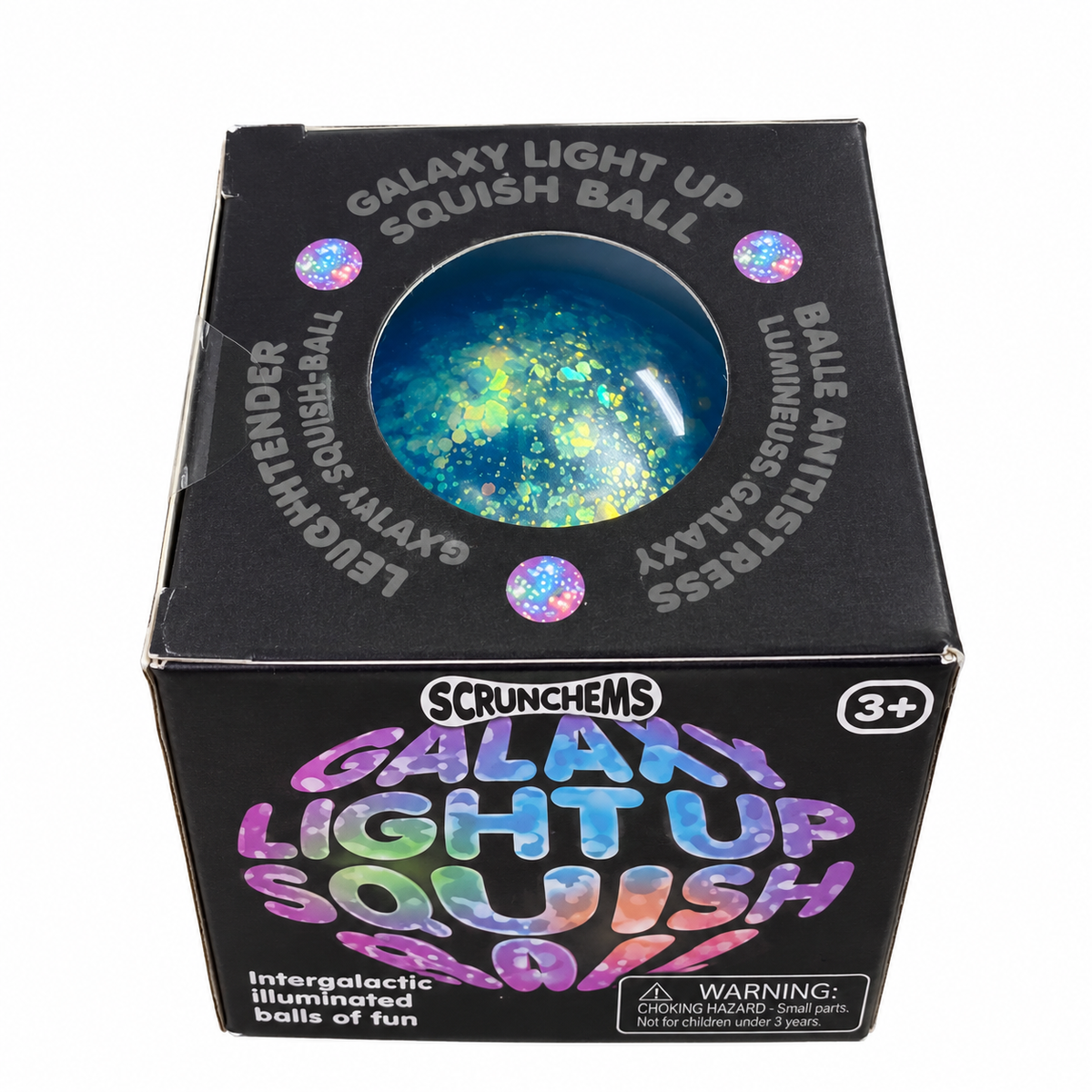 Scrunchems Galaxy Light Up Squish Ball