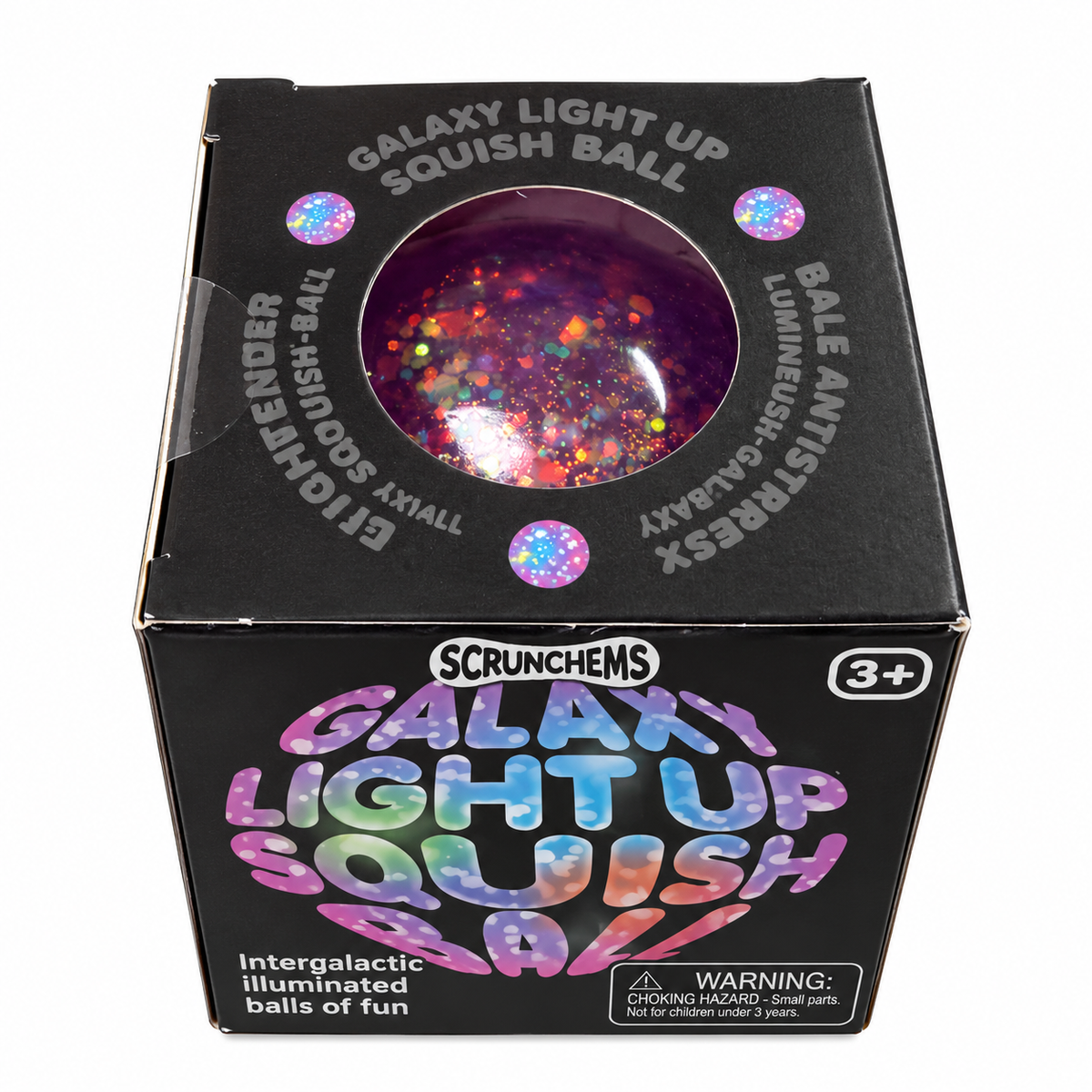 Scrunchems Galaxy Light Up Squish Ball