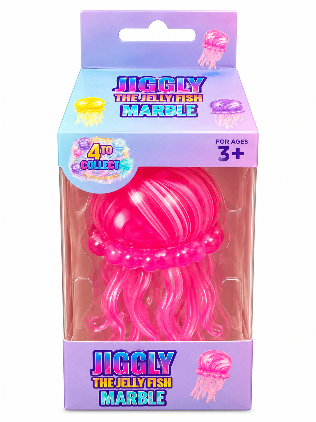 Sugar Jiggly Marble Jelly Fish Squishy