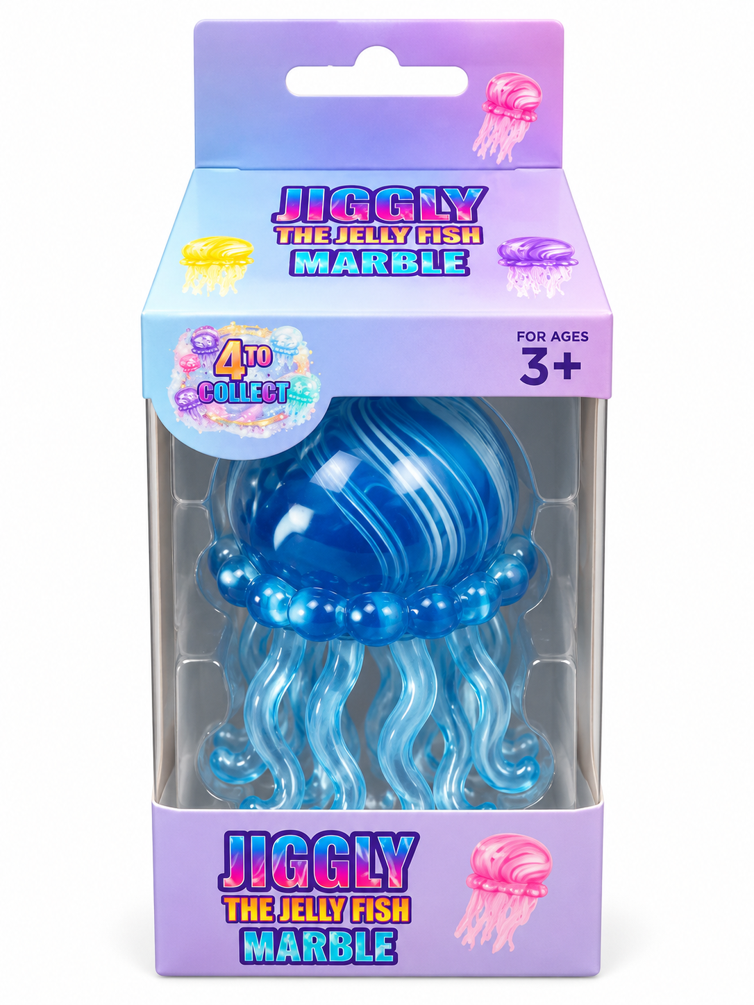 Sugar Jiggly Marble Jelly Fish Squishy