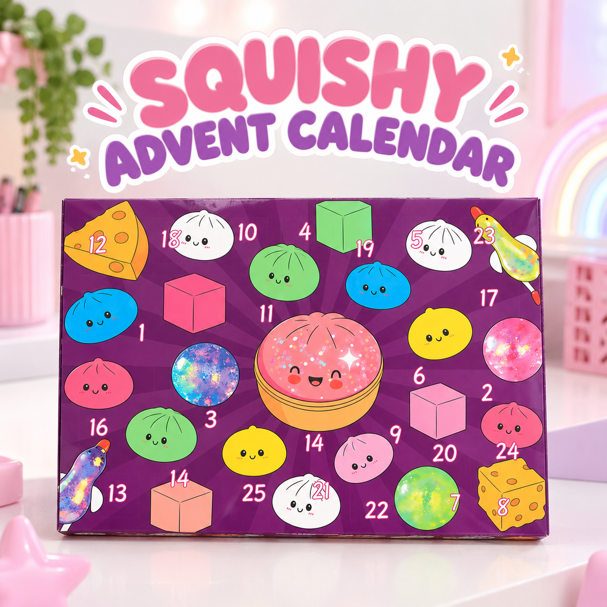 25 Day Squishy Advent Calendar
