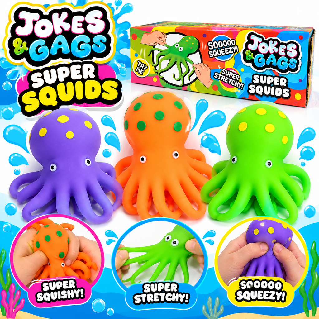 Jokes & Gags Squishy Squid