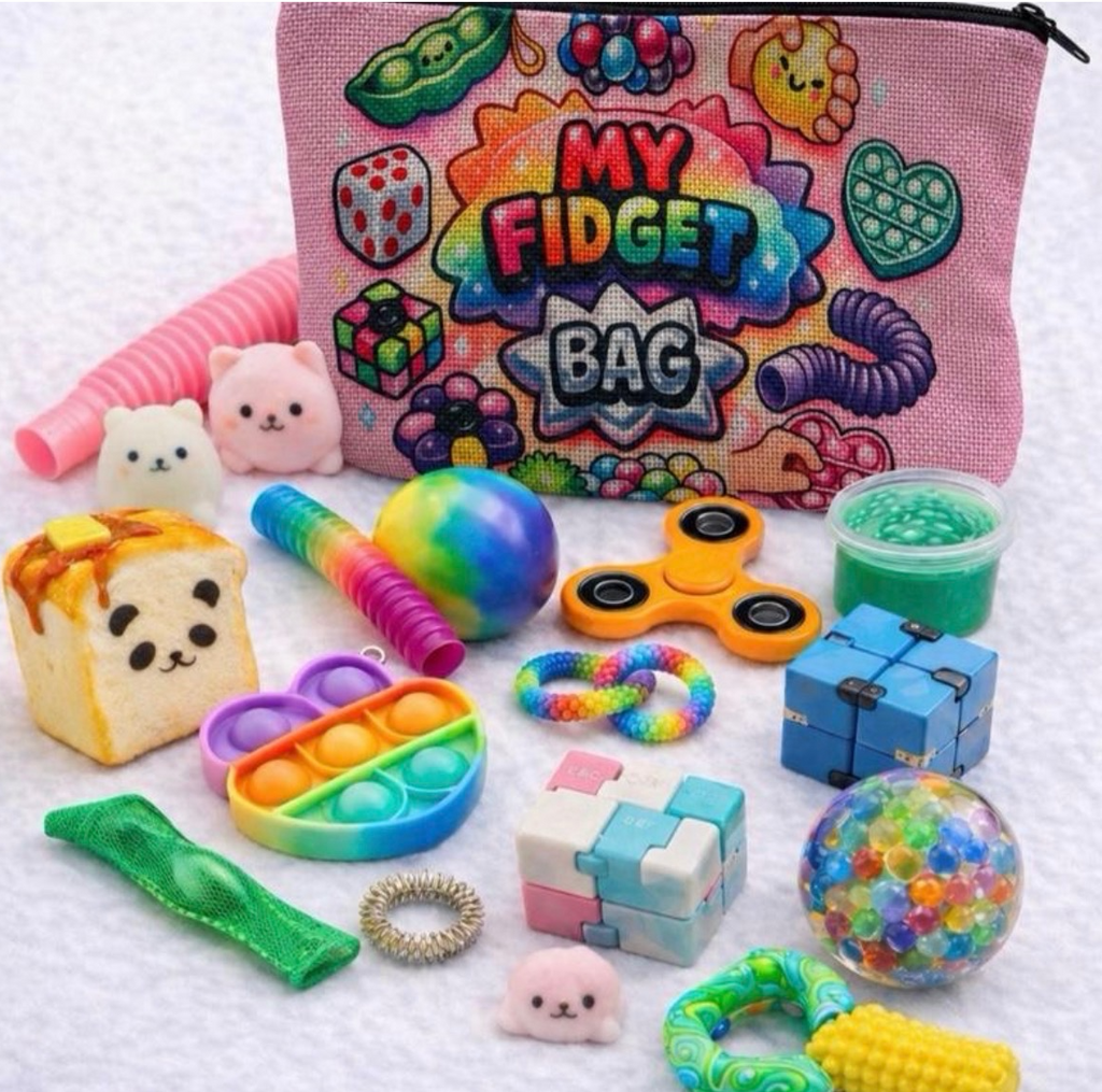 Feeling Fidgety 15pcs Fidget Pouch
