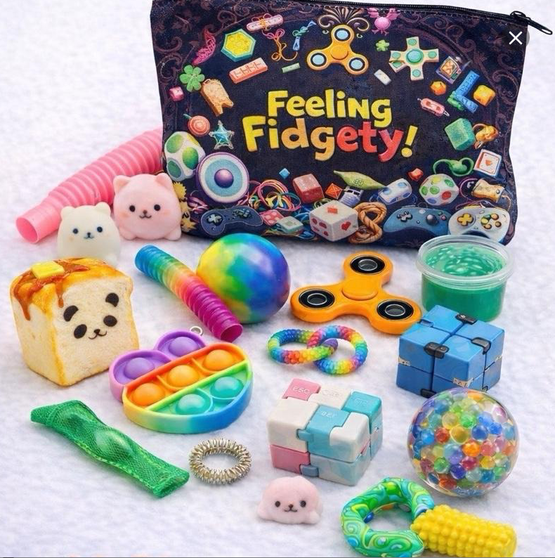 Feeling Fidgety 15pcs Fidget Pouch