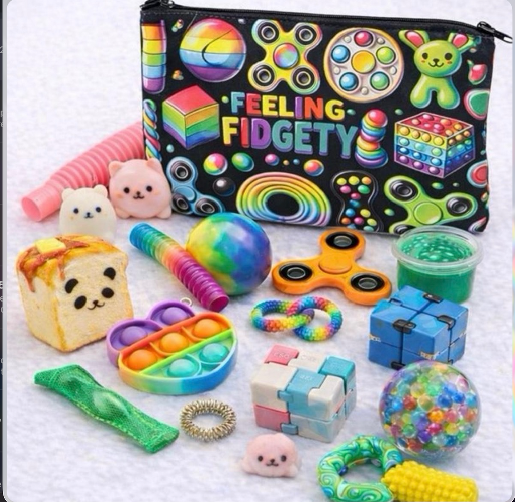 Feeling Fidgety 15pcs Fidget Pouch