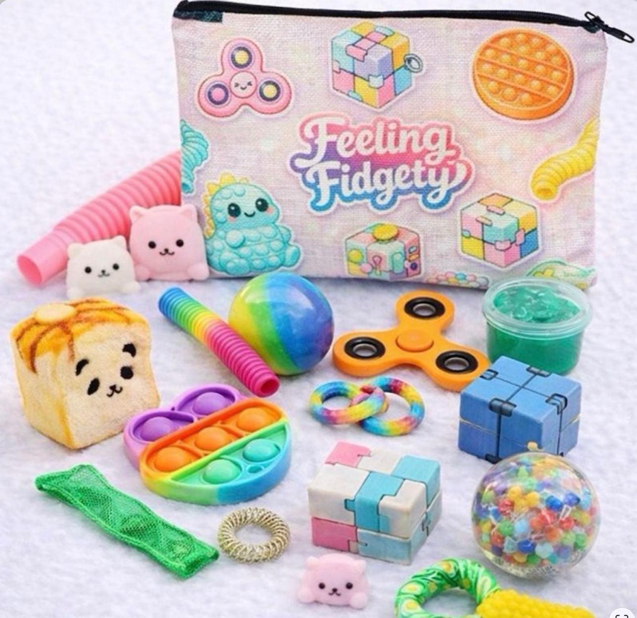 Feeling Fidgety 15pcs Fidget Pouch