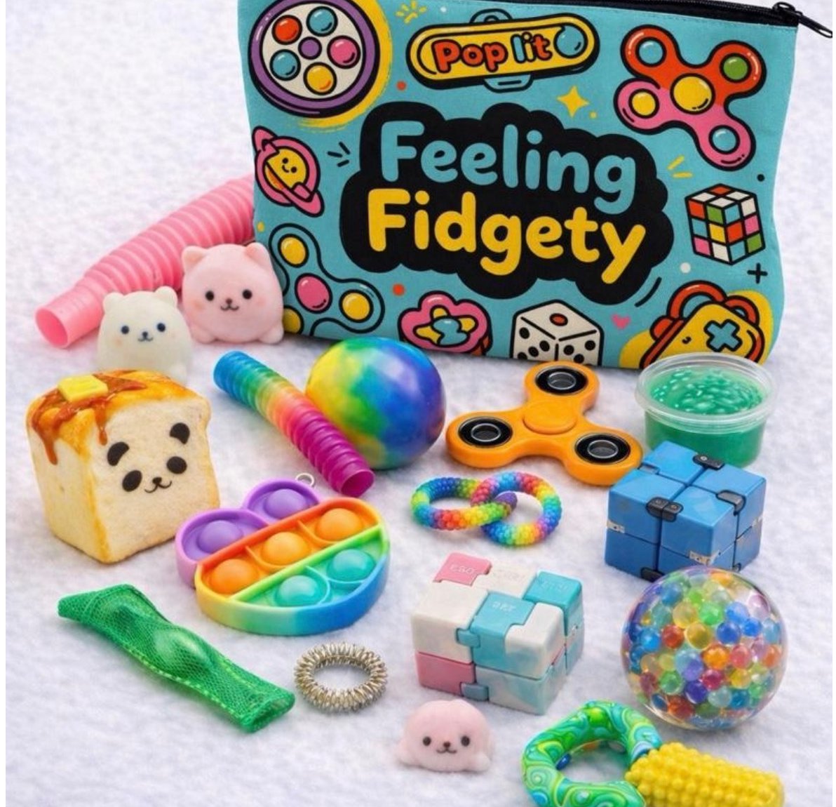 Feeling Fidgety 15pcs Fidget Pouch