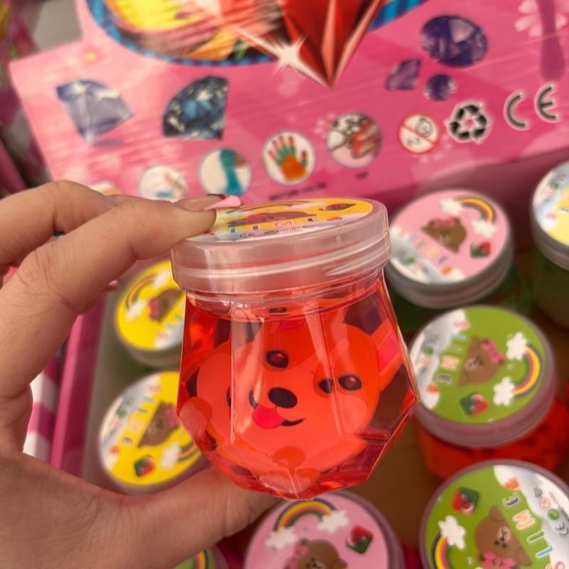 Dimond Slime - Bright Stretchy Sensory Play Toy for Stress Relief in Assorted Colours Individually Sold